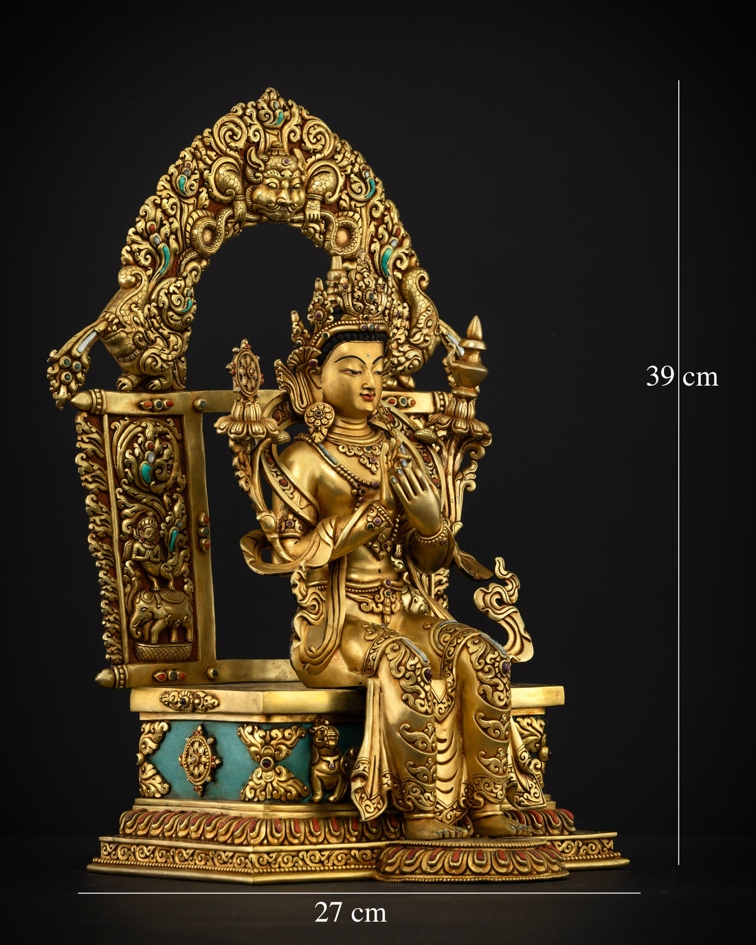 Maitreya Buddha in Throne: The Awaited Buddha of Renewal