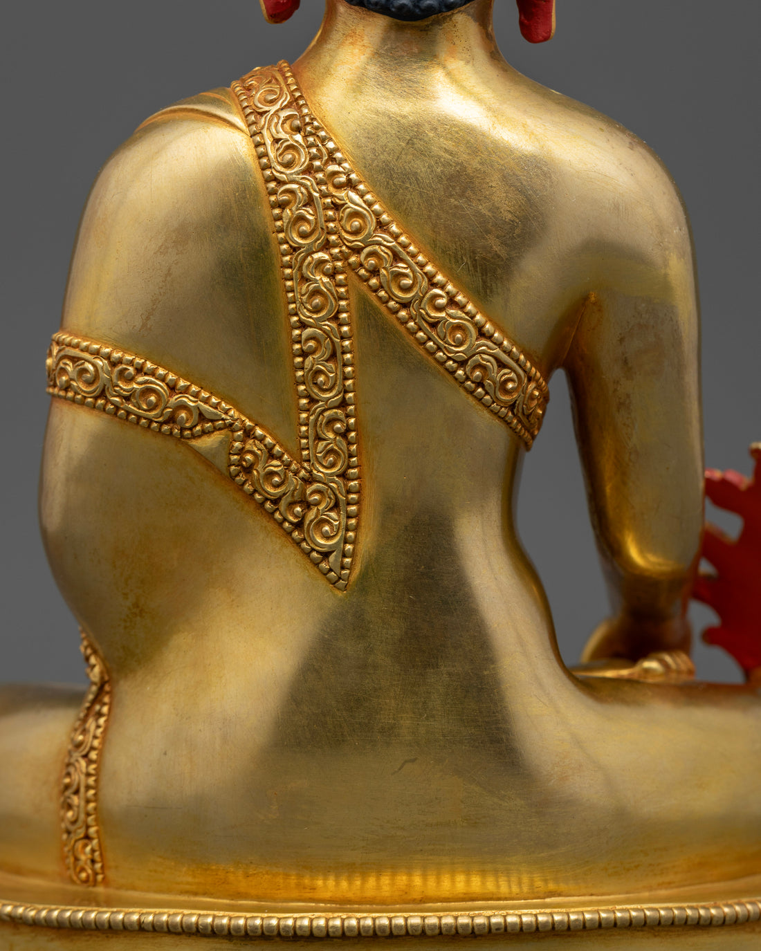 Fine Gold Plated Medicine Buddha Statue: Exclusive Collection for Practitioners