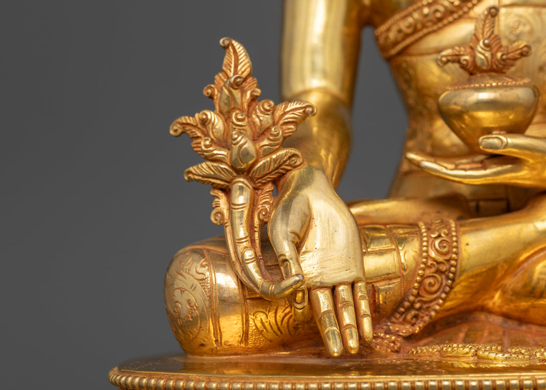 Healing Radiance: The Golden Form of Medicine Buddha