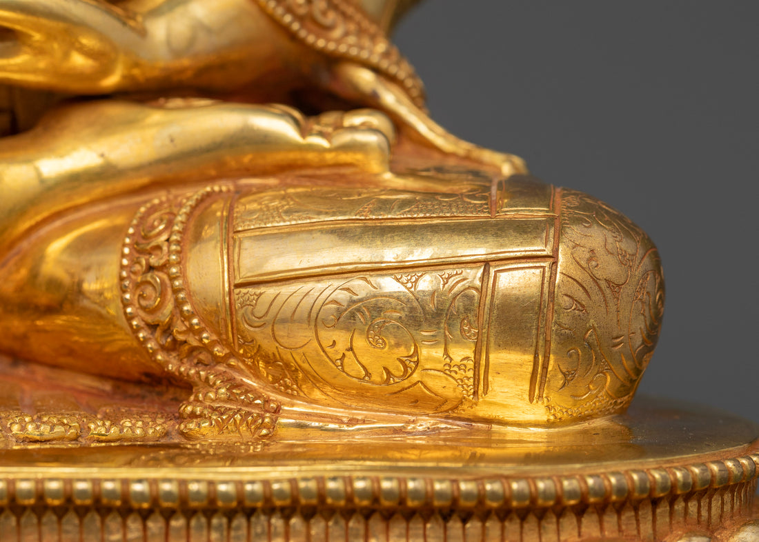 Healing Radiance: The Golden Form of Medicine Buddha