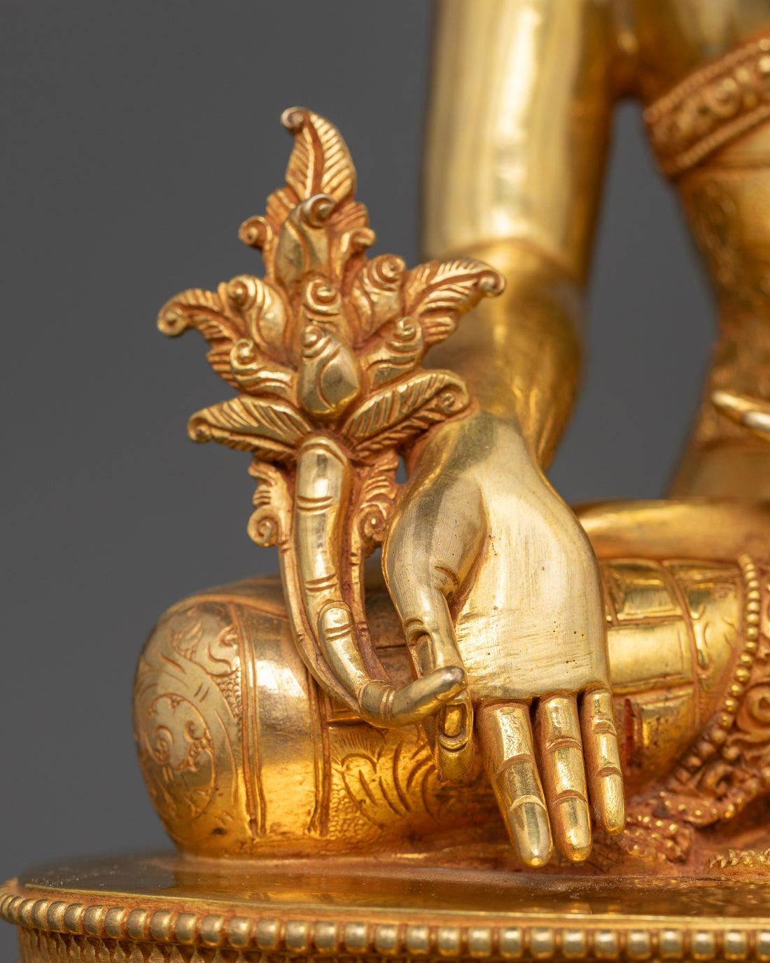 Healing Radiance: The Golden Form of Medicine Buddha