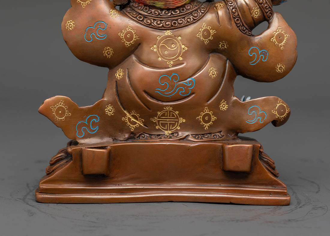 Mahakala Bernagchen Statue: Guardian of Wisdom