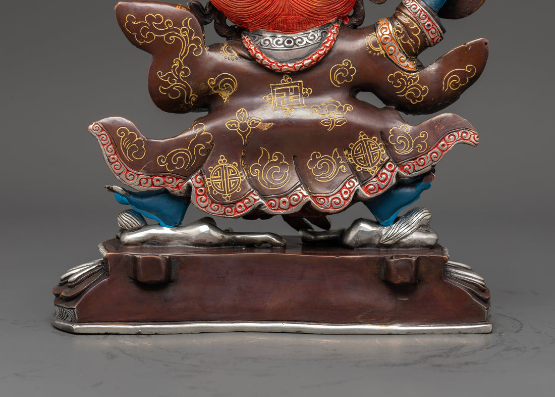 Mahakala Bernagchen Statue: Fierce Protector of the Buddhist Path