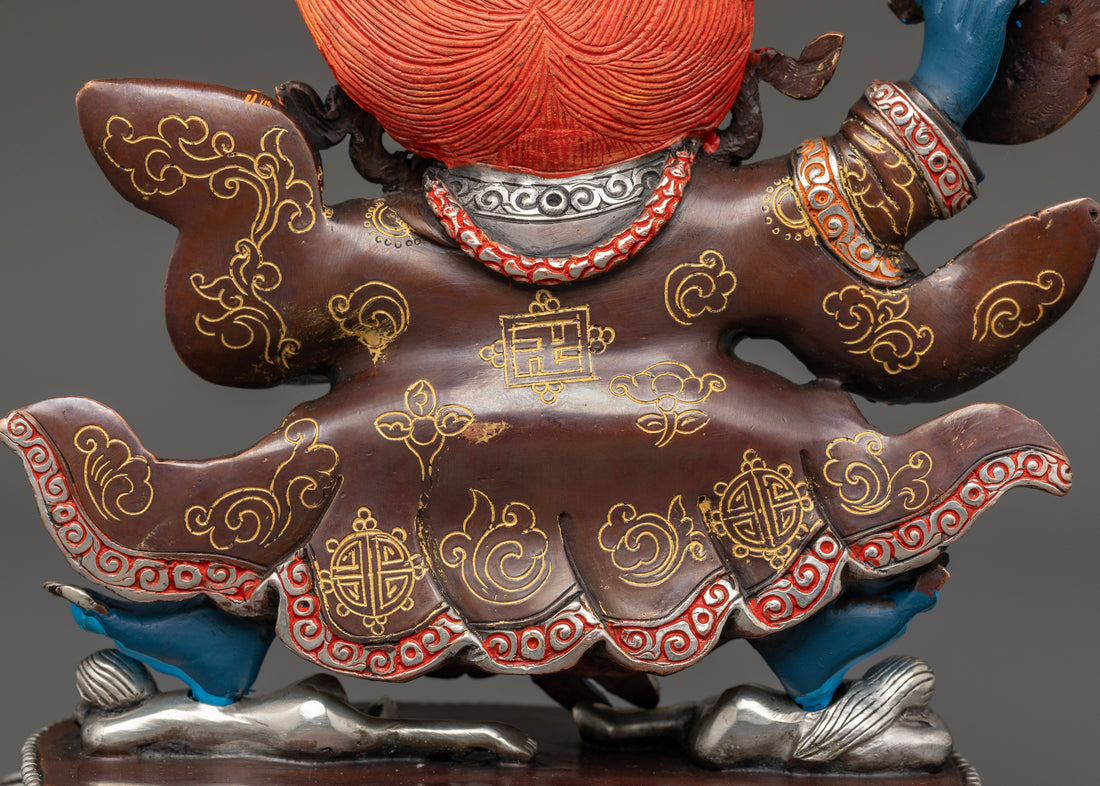 Mahakala Bernagchen Statue: Fierce Protector of the Buddhist Path