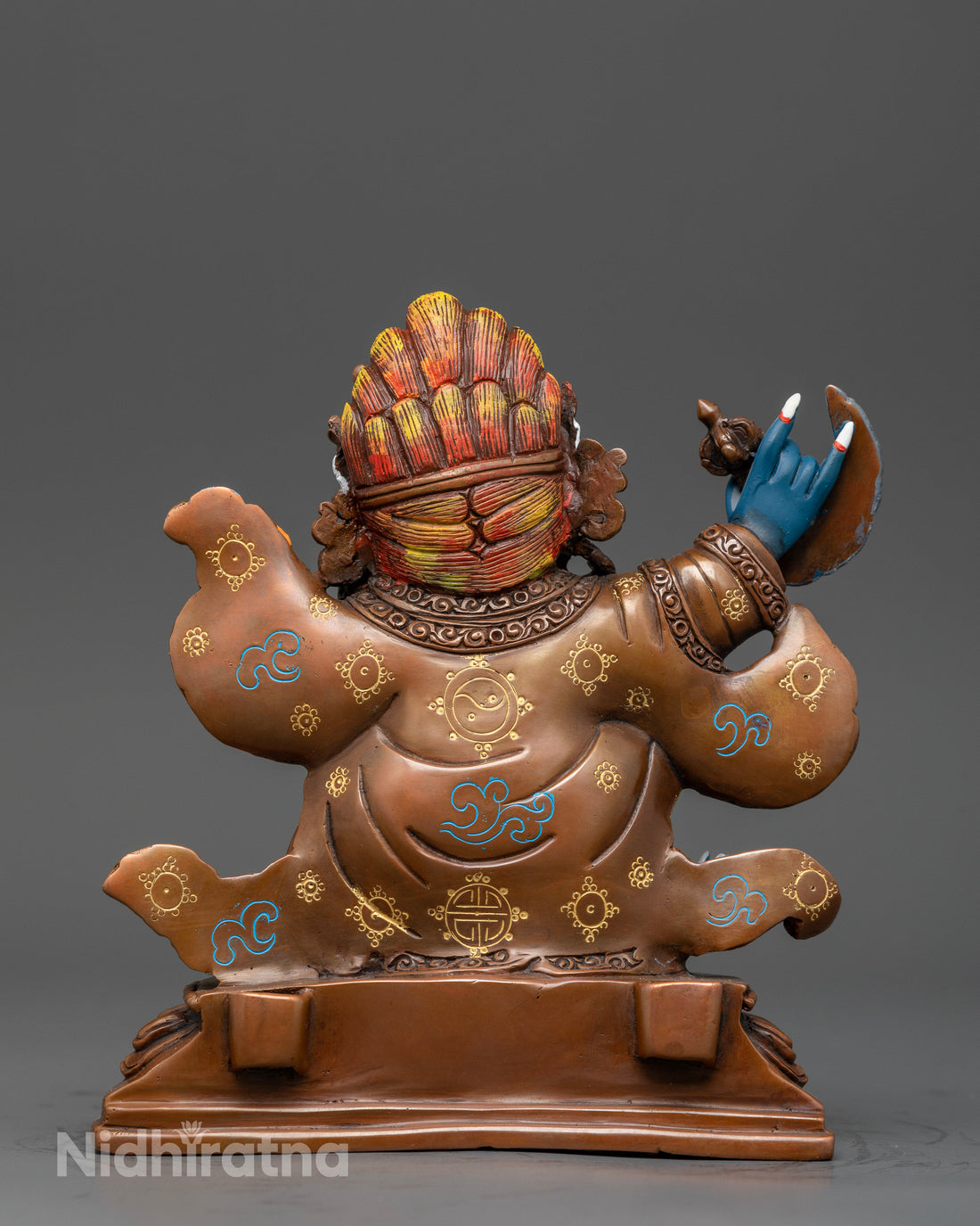 Mahakala Bernagchen Statue: Guardian of Wisdom