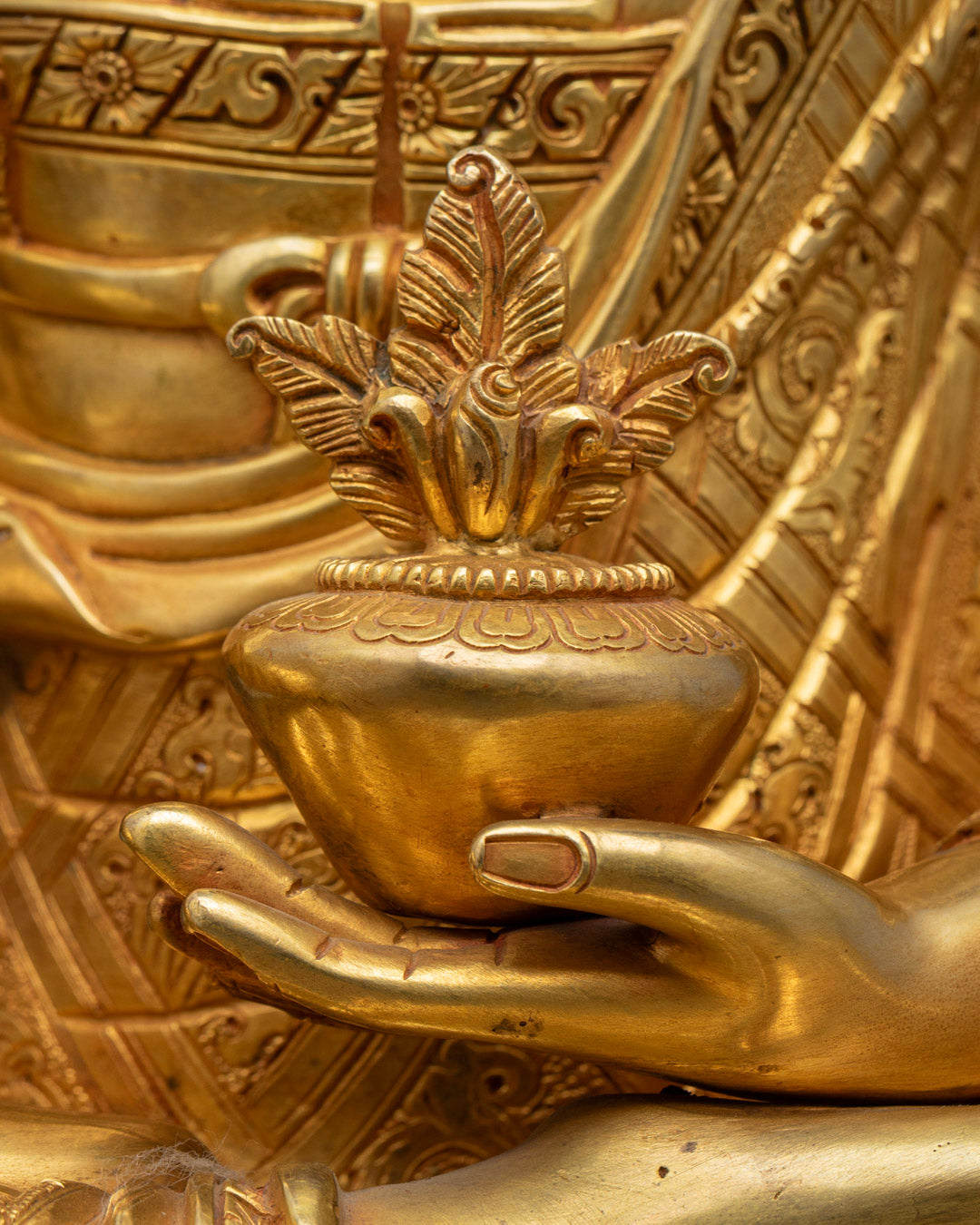 Handmade Medicine Buddha Statue | Buddhist Healing Art