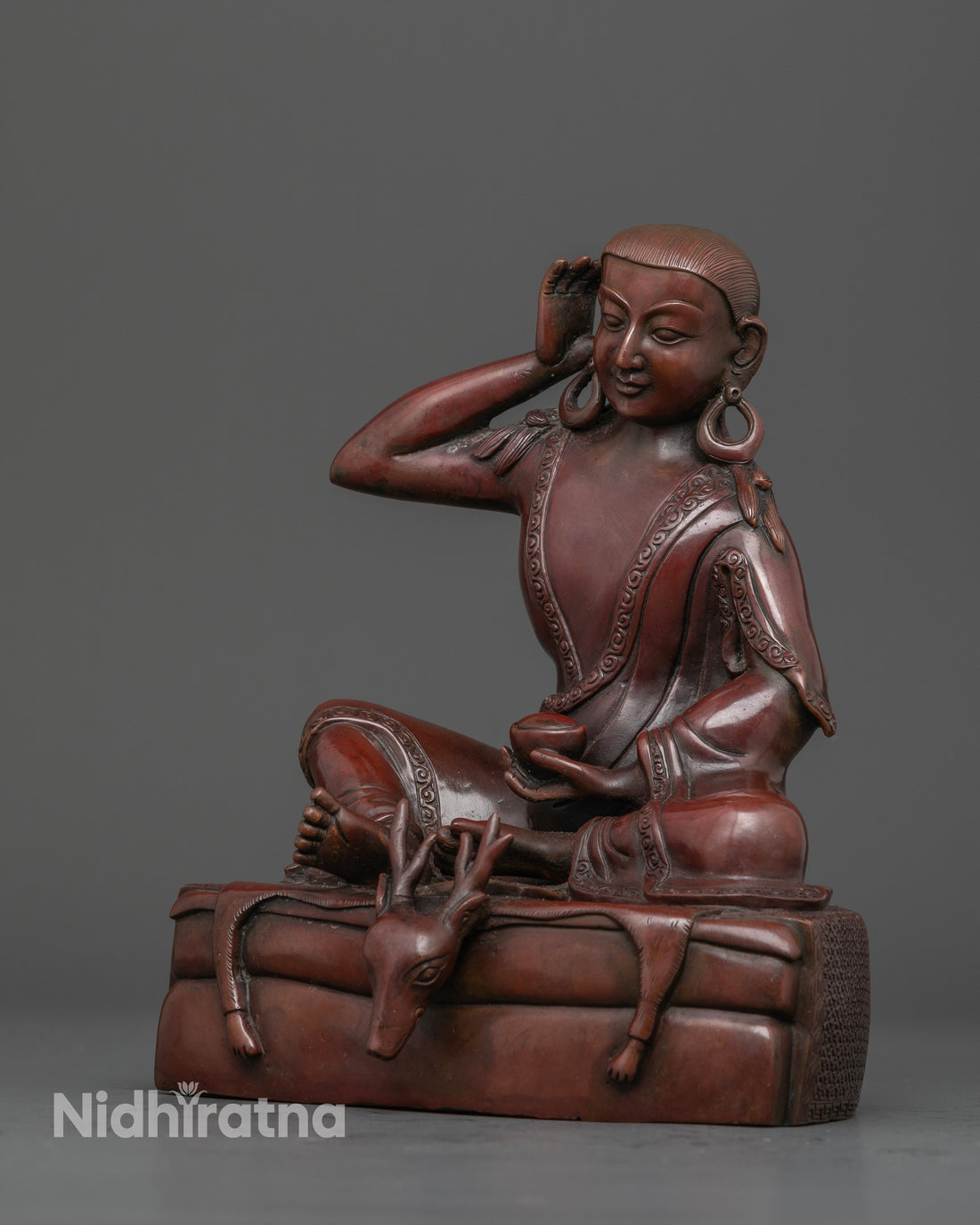 Milarepa with Rich Oxidized Finish