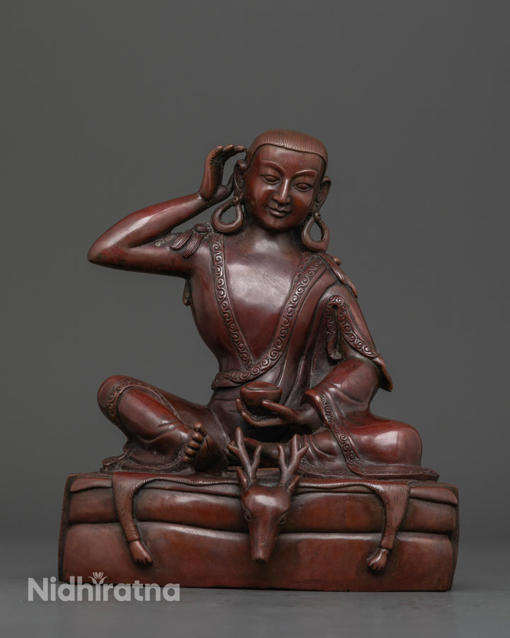 Milarepa with Rich Oxidized Finish