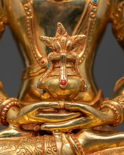 Gold Amitayus: The Buddha of Boundless Life and Serenity