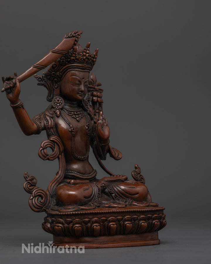 Manjushri Statue: Symbol of Wisdom