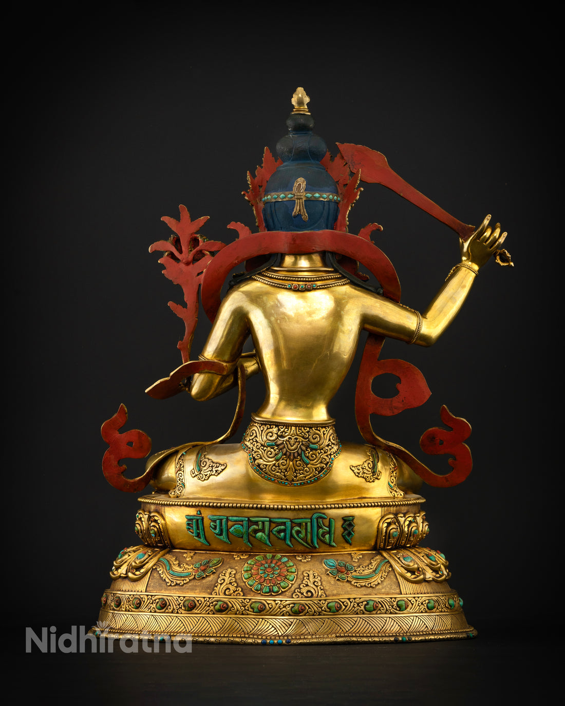 Enlightened Insight Personified: The Majestic Manjushri Statue