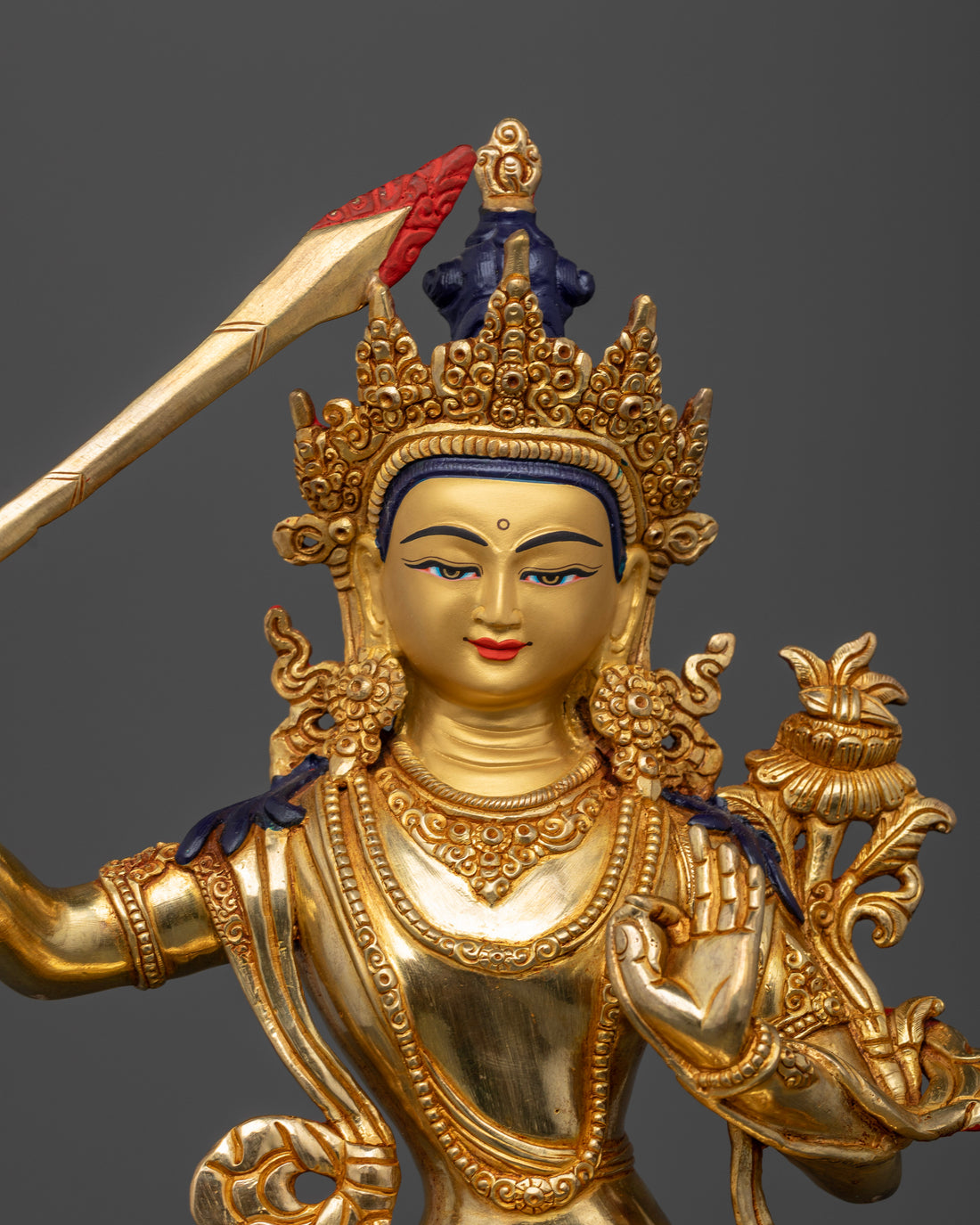 Manjushri Bodhisattva Statue: Embodiment of Wisdom