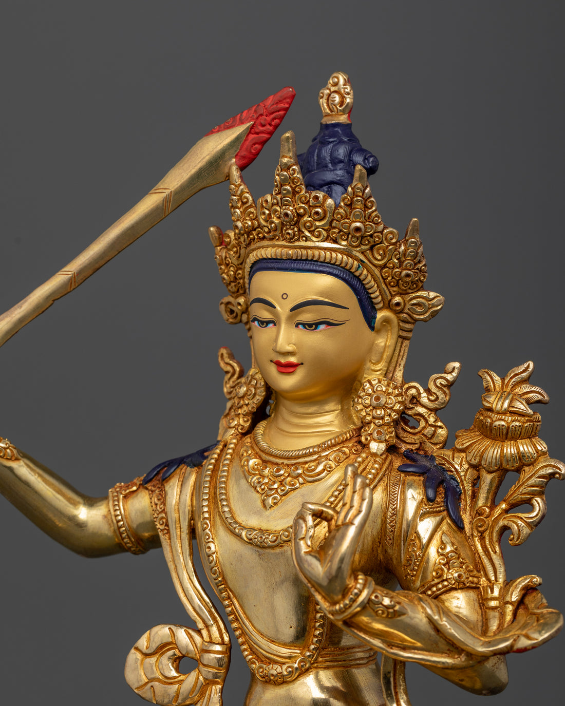 Manjushri Bodhisattva Statue: Embodiment of Wisdom