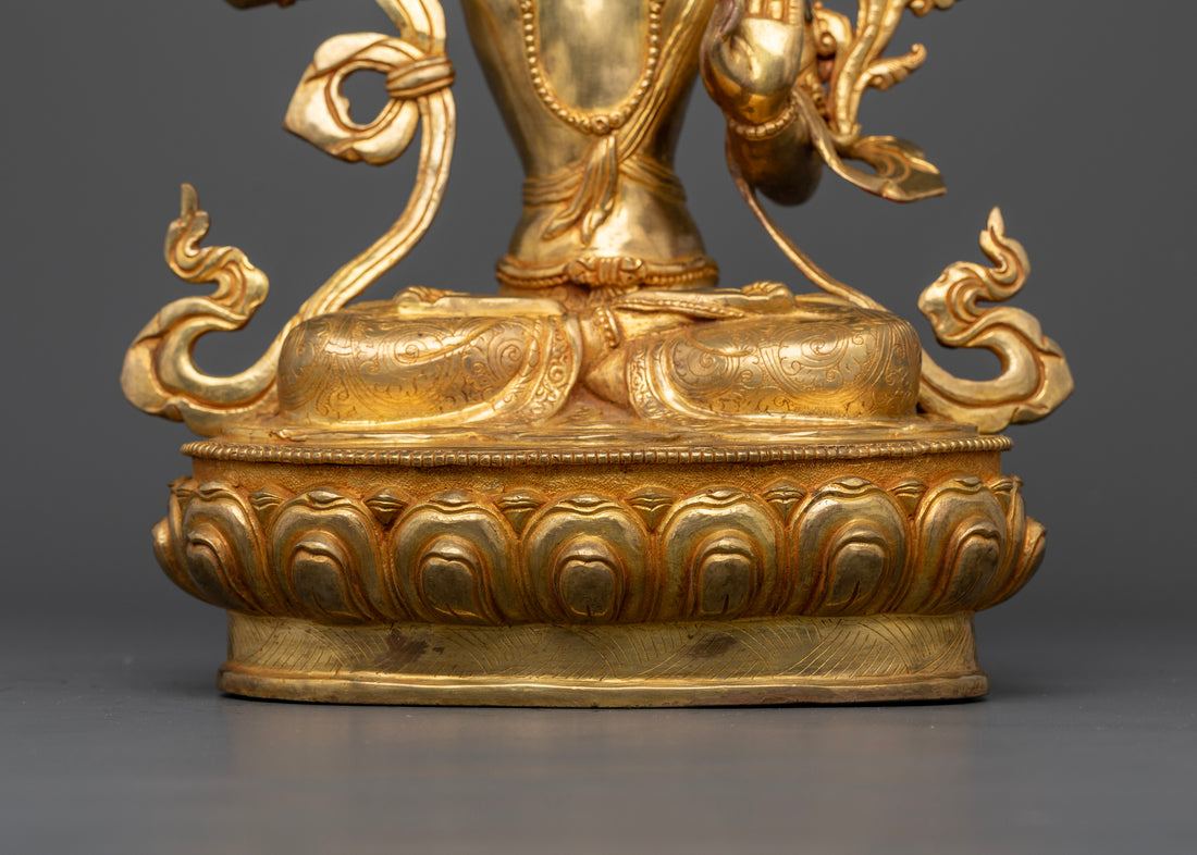 Manjushri Statue - Embodiment of Wisdom and Enlightenment