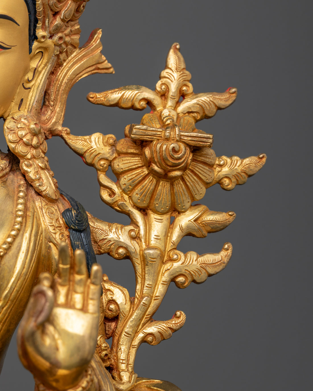 Manjushri Statue - Embodiment of Wisdom and Enlightenment