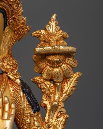 Manjushri Bodhisattva Statue: Guardian of Wisdom and Spiritual Insight