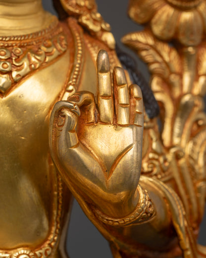 Manjushri Bodhisattva Statue: Guardian of Wisdom and Spiritual Insight