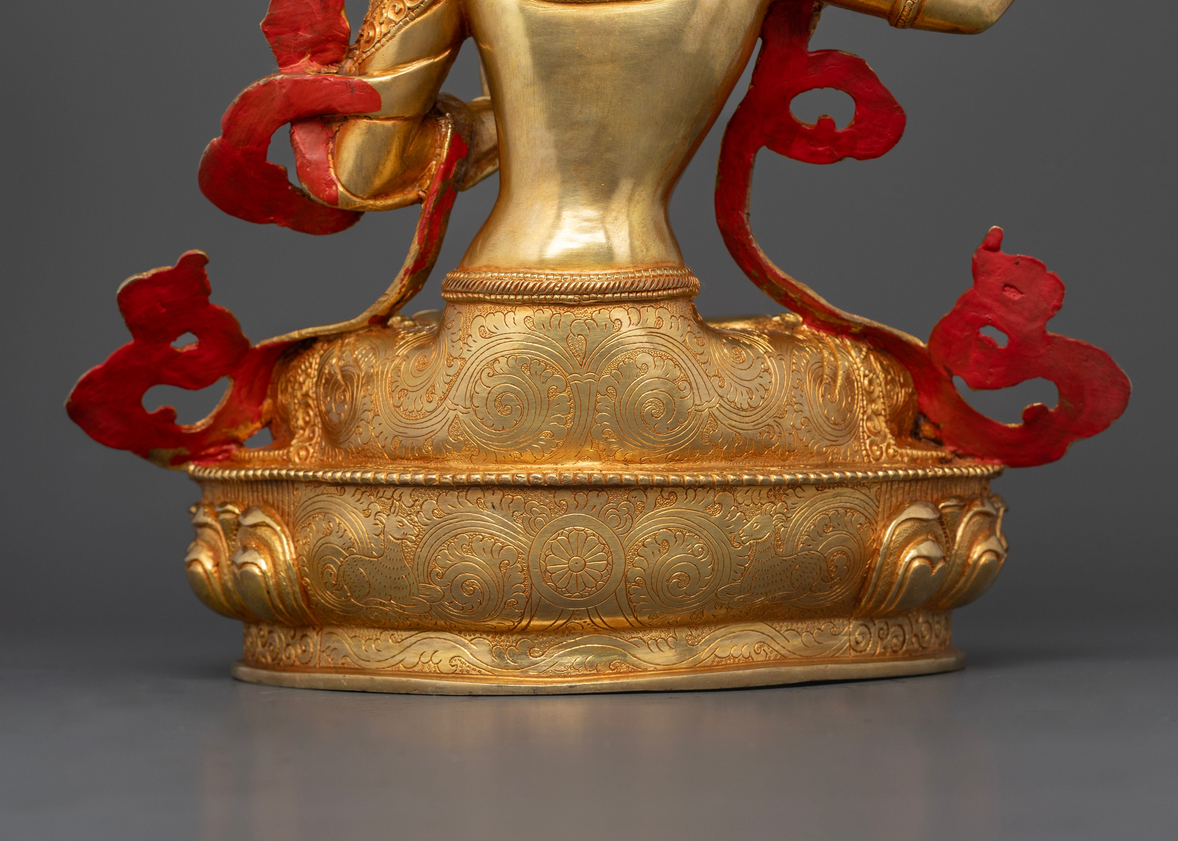 Manjushri Bodhisattva Statue: Guardian of Wisdom and Spiritual Insight