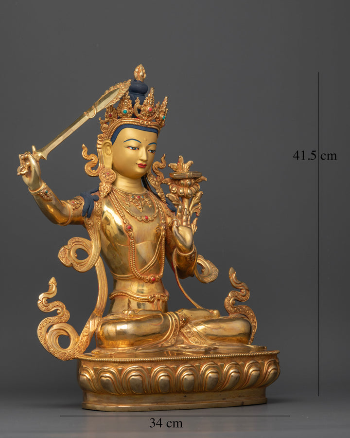 Discover the Manjushree Bodhisattva Statue