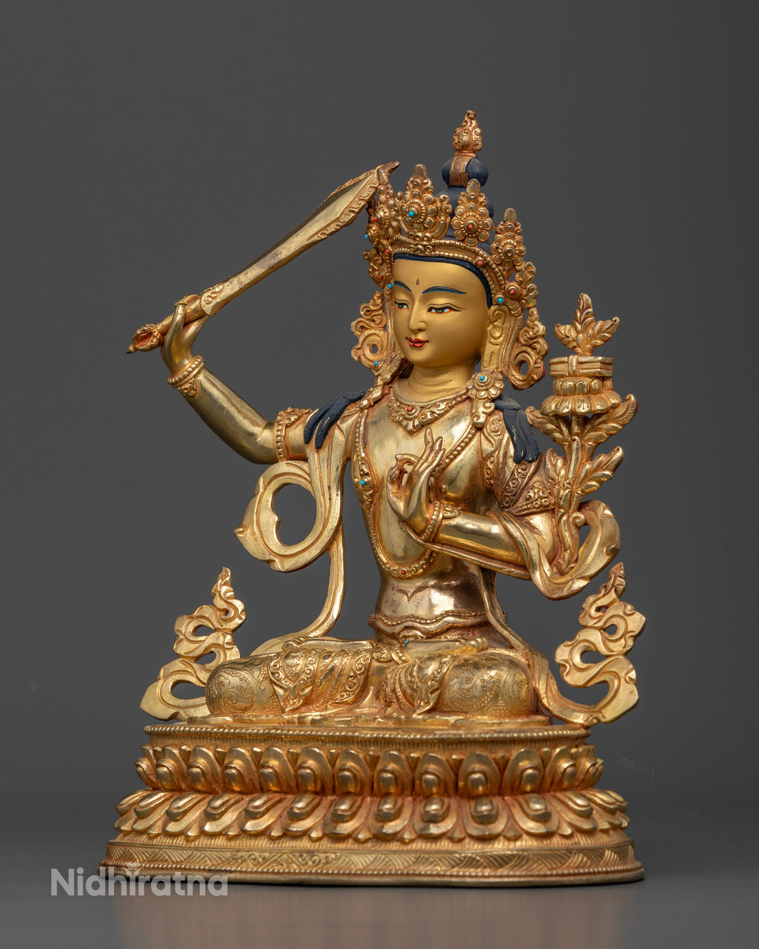 Manjushri Statue: The Bodhisattva of Wisdom