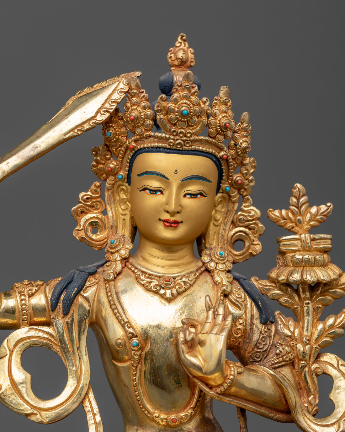 Manjushri Statue: The Bodhisattva of Wisdom