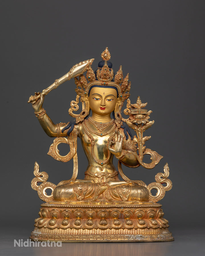 The Compassionate Swordbearer: Manjushri's Wisdom Unveiled