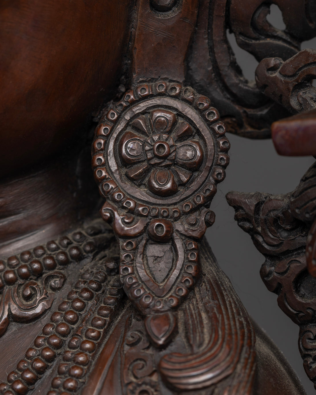 The Majestic Oxidized Manjusri Bodhisattva: A Symbol of Enduring Wisdom