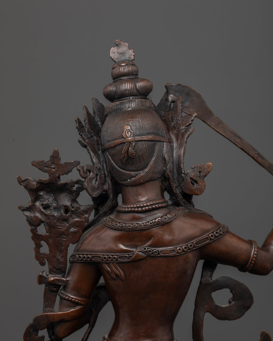 The Majestic Oxidized Manjusri Bodhisattva: A Symbol of Enduring Wisdom