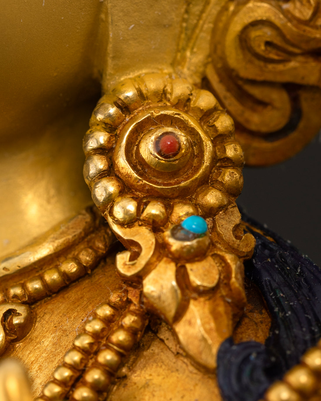 Handmade Manjushri Statue: A Masterpiece of Enlightened Wisdom