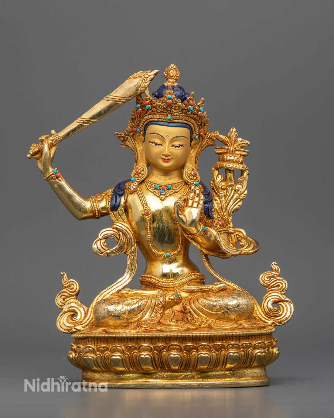 The Sword of Wisdom: Manjushri Statue- the Blade of Enlightenment