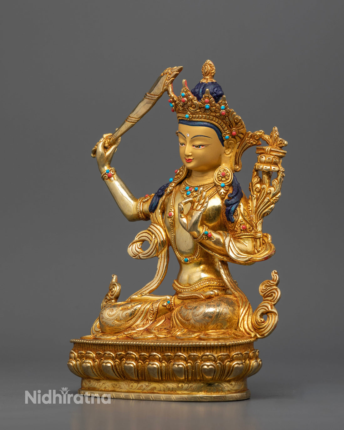 The Sword of Wisdom: Manjushri Statue- the Blade of Enlightenment