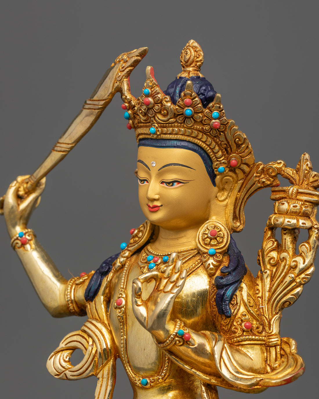 The Sword of Wisdom: Manjushri Statue- the Blade of Enlightenment