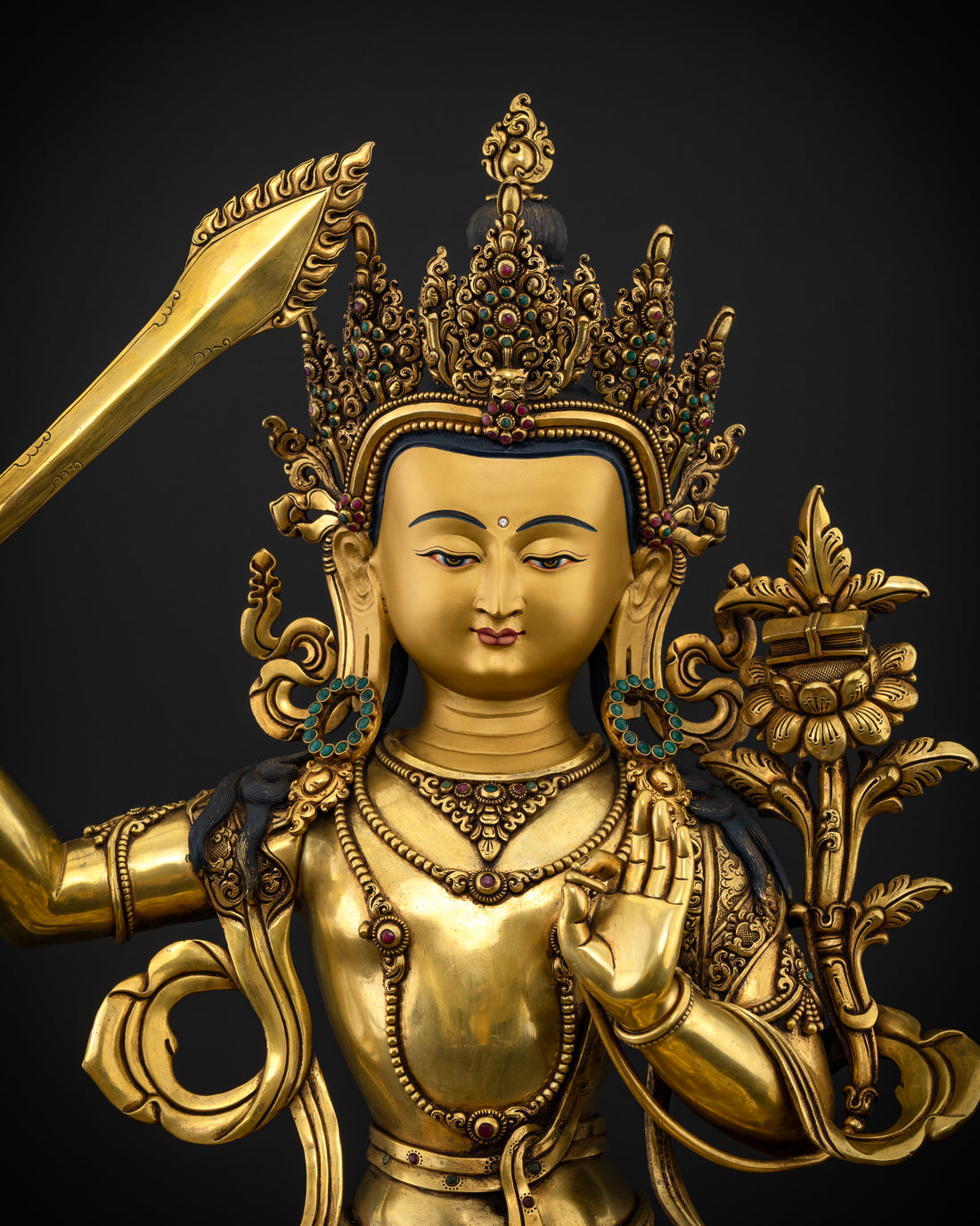 Manjushree: The Enlightened Bodhisattva of Wisdom