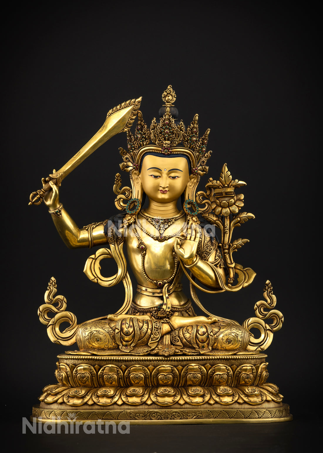 Manjushree: The Enlightened Bodhisattva of Wisdom