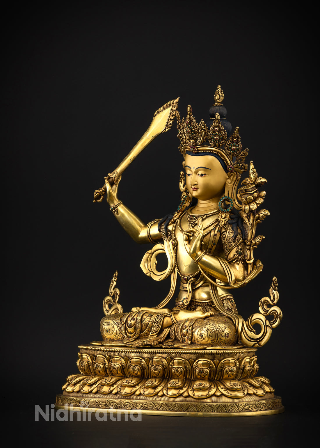 Manjushree: The Enlightened Bodhisattva of Wisdom