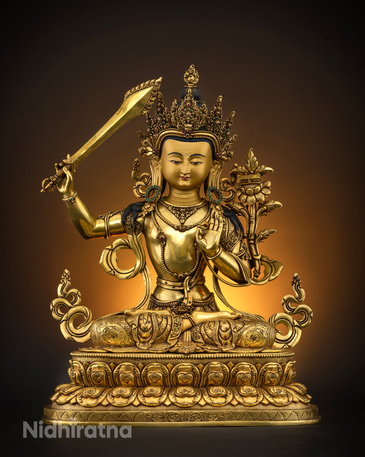 Manjushree: The Enlightened Bodhisattva of Wisdom