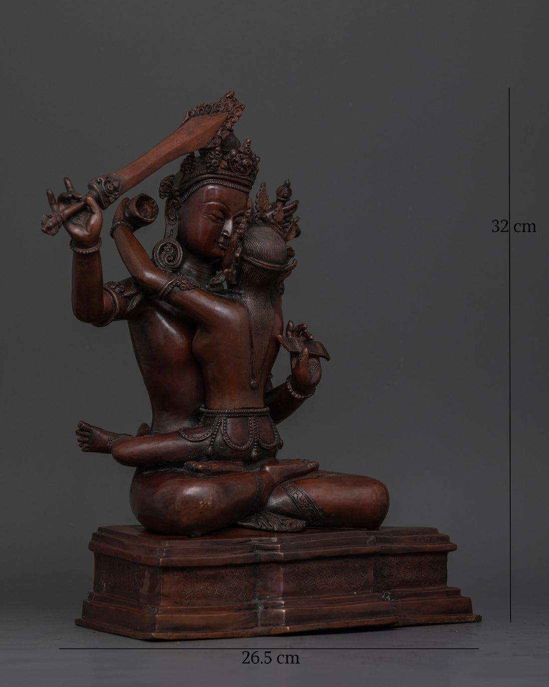 Manjushri and His Consort: Wisdom and Compassion in Buddhist Tradition