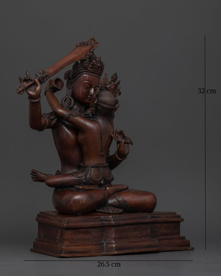 Manjushri and His Consort: Wisdom and Compassion in Buddhist Tradition