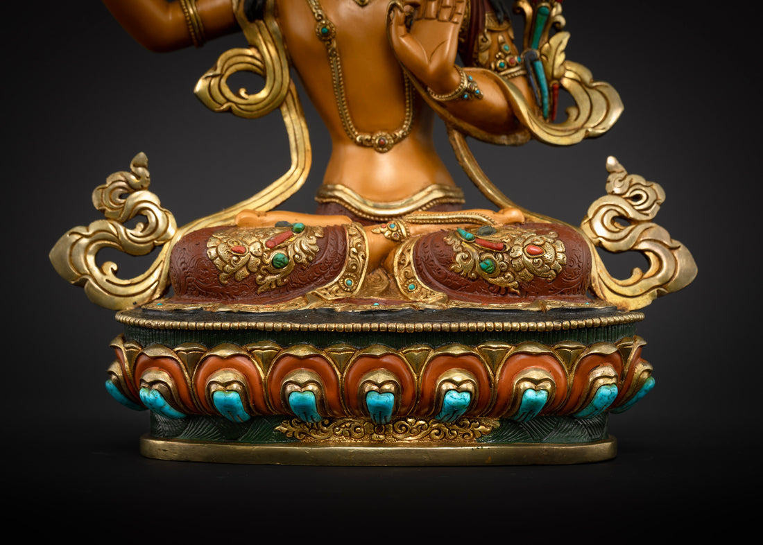 Kaleidoscope of Enlightenment: Manjushri Statue