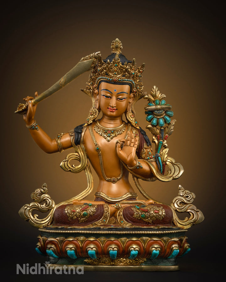 Kaleidoscope of Enlightenment: Manjushri Statue