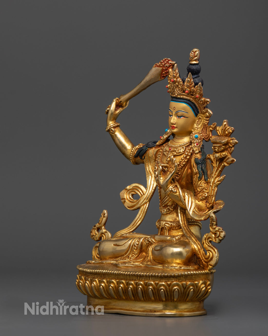 Manjushri Statue | A Symbol of Intellectual Insight