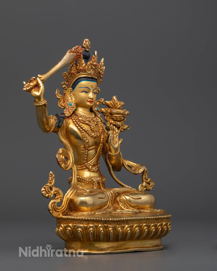 Manjushri Statue | A Symbol of Intellectual Insight