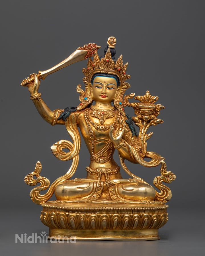 Manjushri Statue | A Symbol of Intellectual Insight