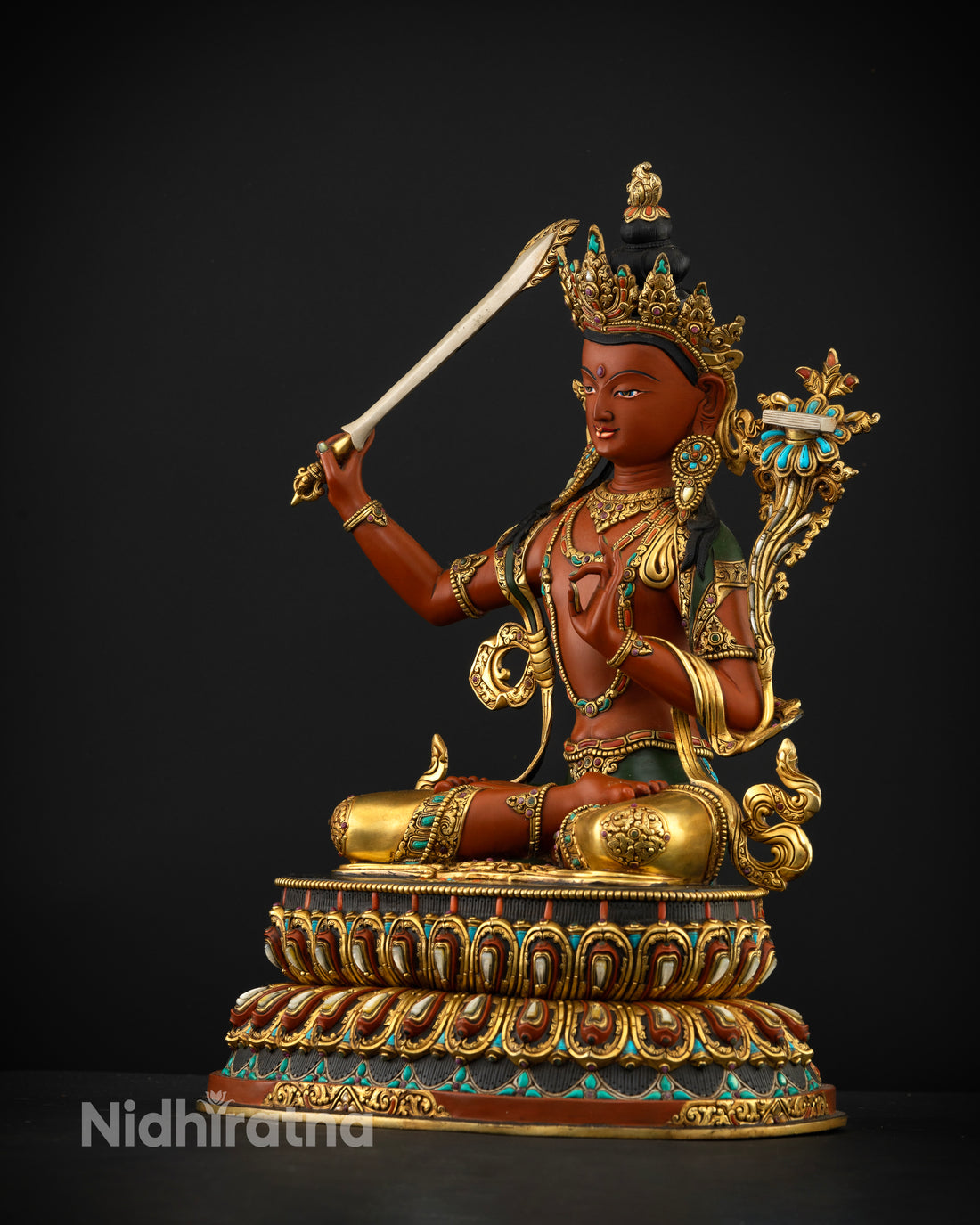 Manjushri in Red: The Artisanal Embodiment of Wisdom