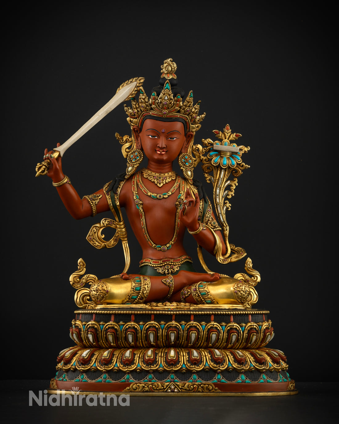 Manjushri in Red: The Artisanal Embodiment of Wisdom