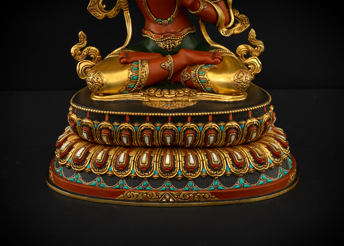 Manjushri in Red: The Artisanal Embodiment of Wisdom