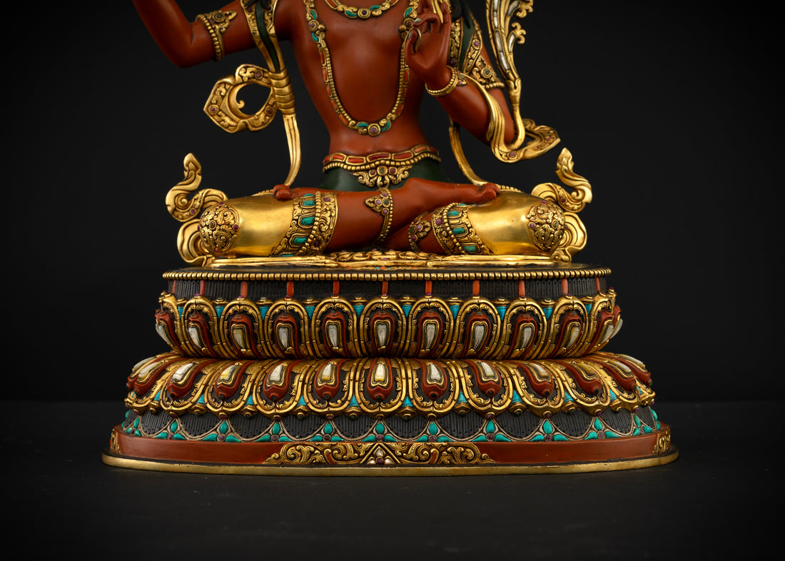 Manjushri in Red: The Artisanal Embodiment of Wisdom