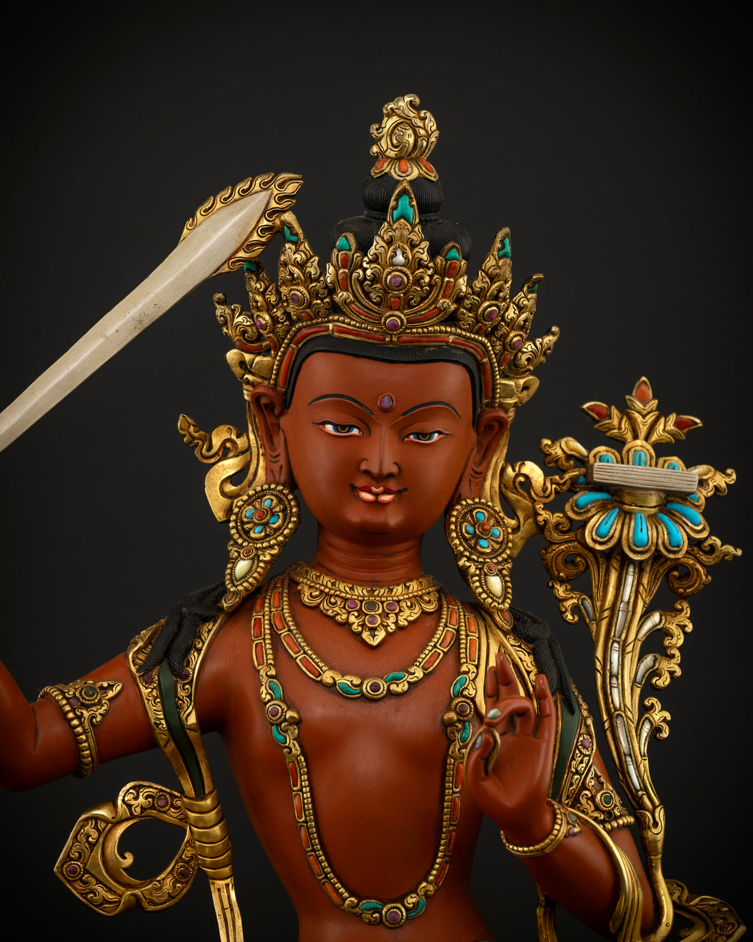 Manjushri in Red: The Artisanal Embodiment of Wisdom