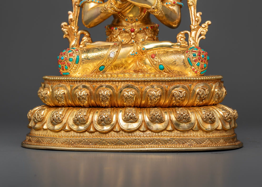 Manjushri Wisdom Deity Statue: Illuminating the Path to Enlightenment