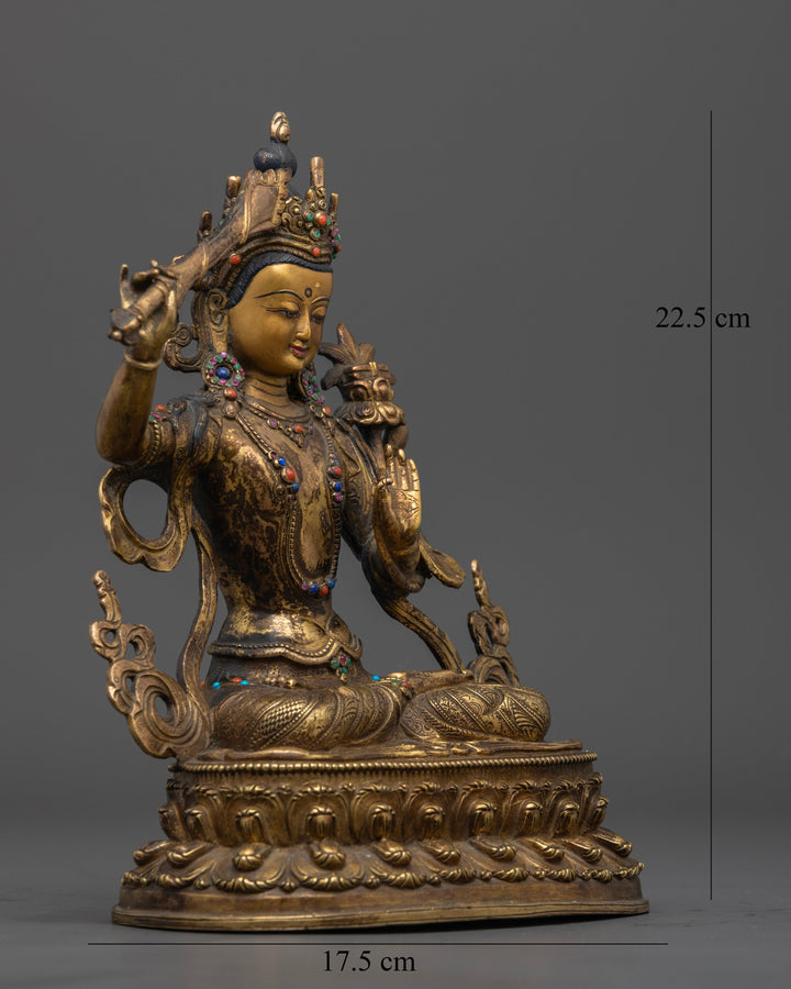 Manjushri Sculpture: A Perfect Gift of Knowledge and Serenity